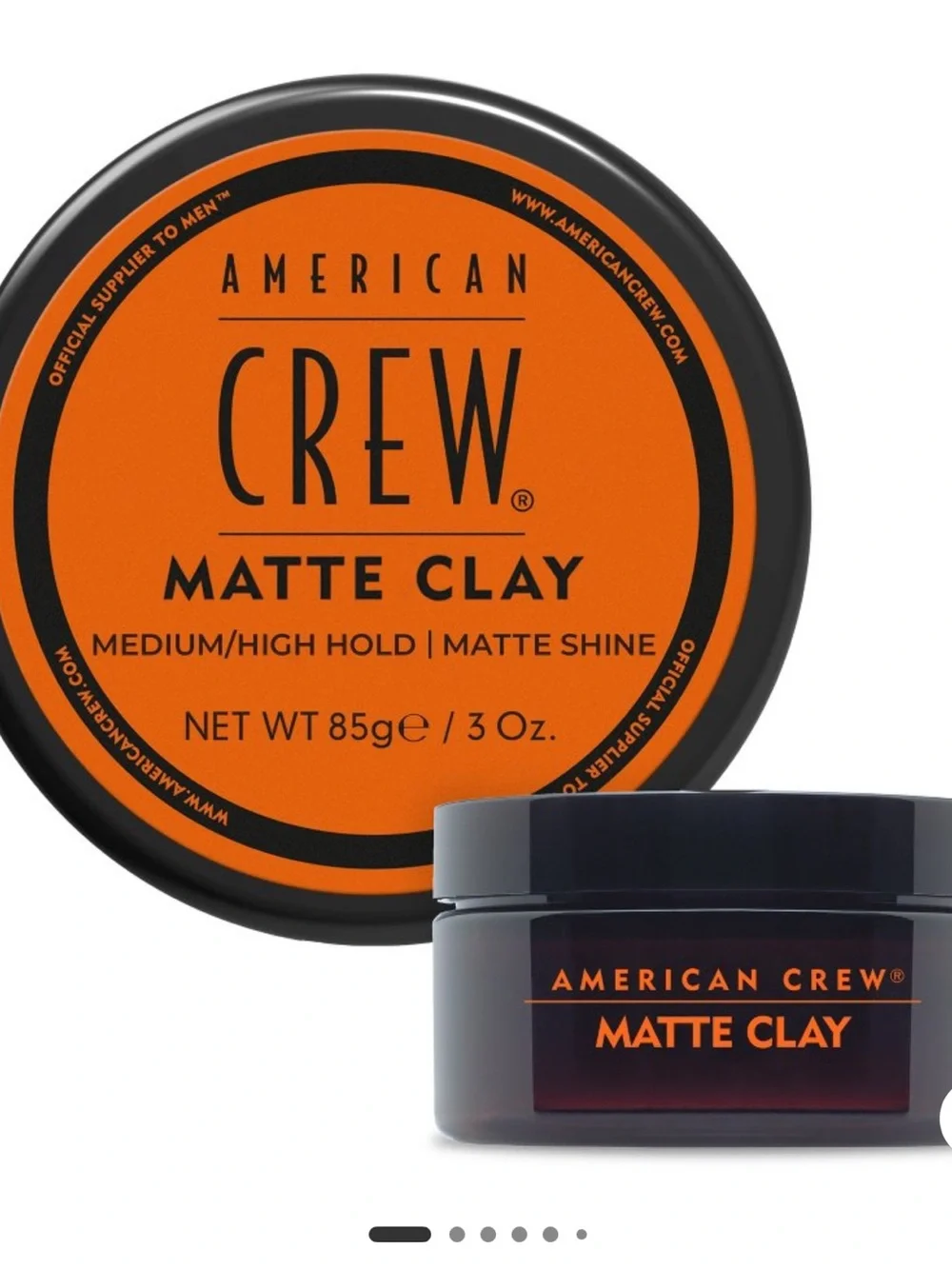 American Crew Hair Pomade - Matte Clay - 3oz new